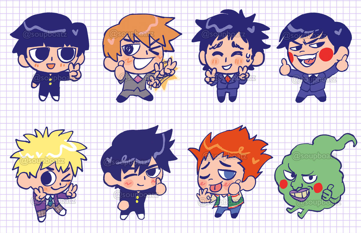 Lined Super Gummy Chibis